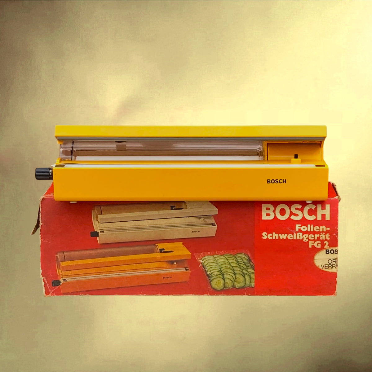 Soudeuse de Sachets Bosch FG2 Jaune – Années 70