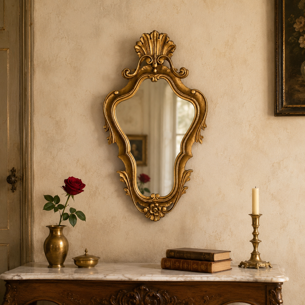 miroir-mural-baroque-dore-style-rococo-cristallight-vintage-annees-60-70