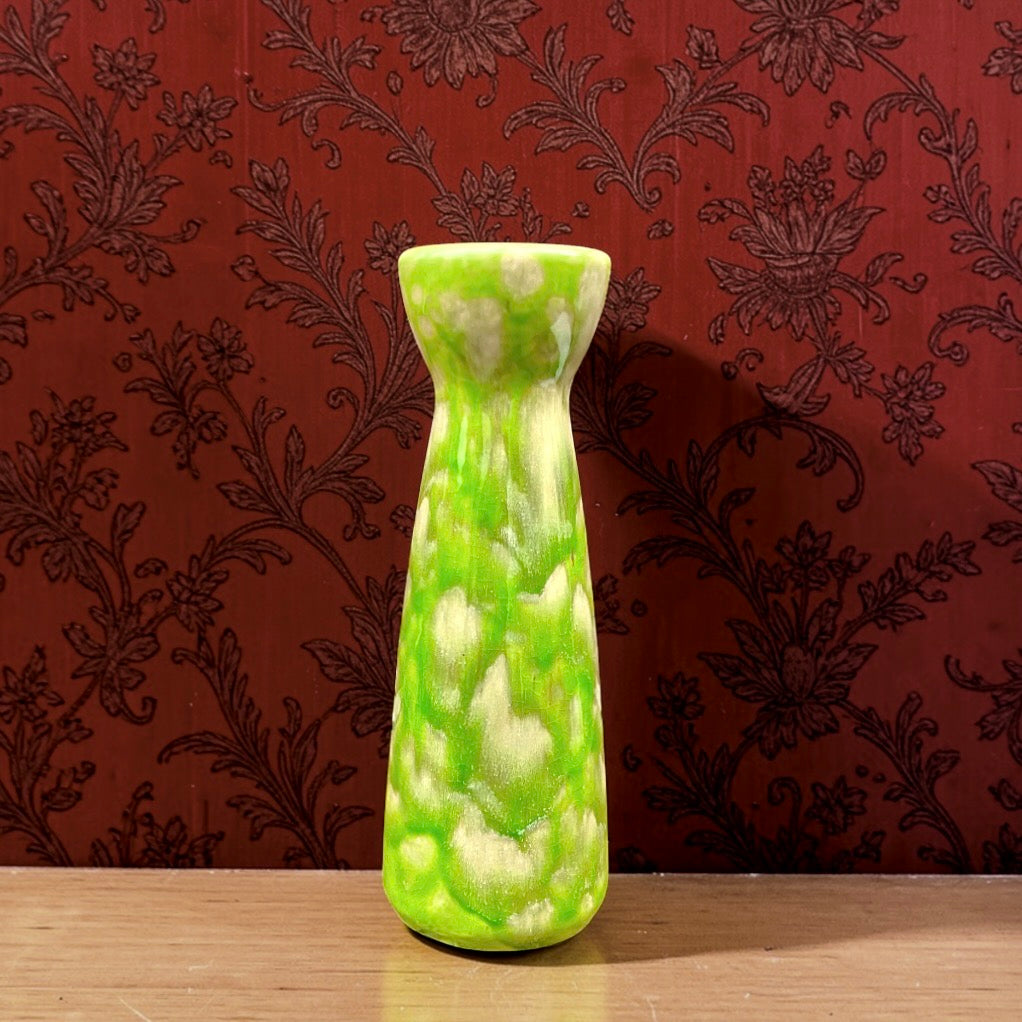 Vase fat lava vert Scheurich 520-22 West Germany années 70