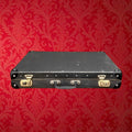 Valise plate vintage anthracite intérieur pied-de-poule