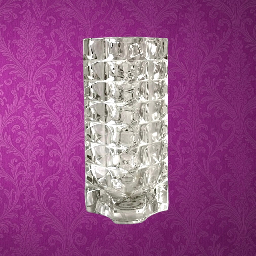 Titre photo :
Vase Windsor En Verre Pressé JG Durand Luminarc Années 70
