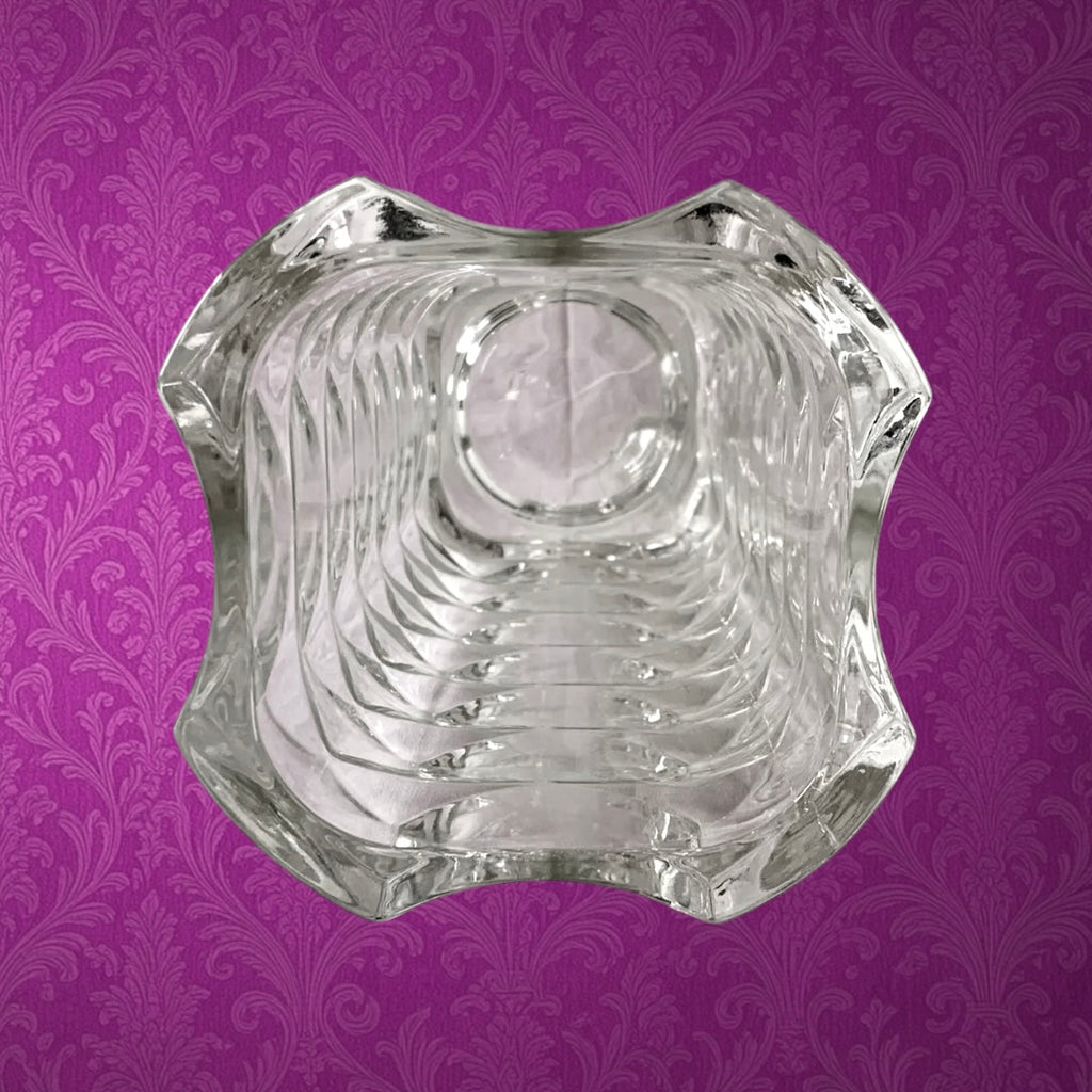Vase Windsor Luminarc JG Durand Verre Pressé Années 70 Grand Modèle
