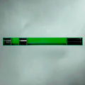 Organisateur de bureau Kartell vert et noir design 1970