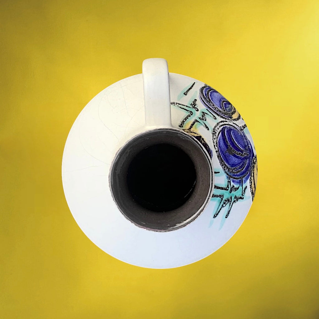 Vase Carstens Tönnieshof en Céramique Décor Abstrait  Années 60 - West Germany