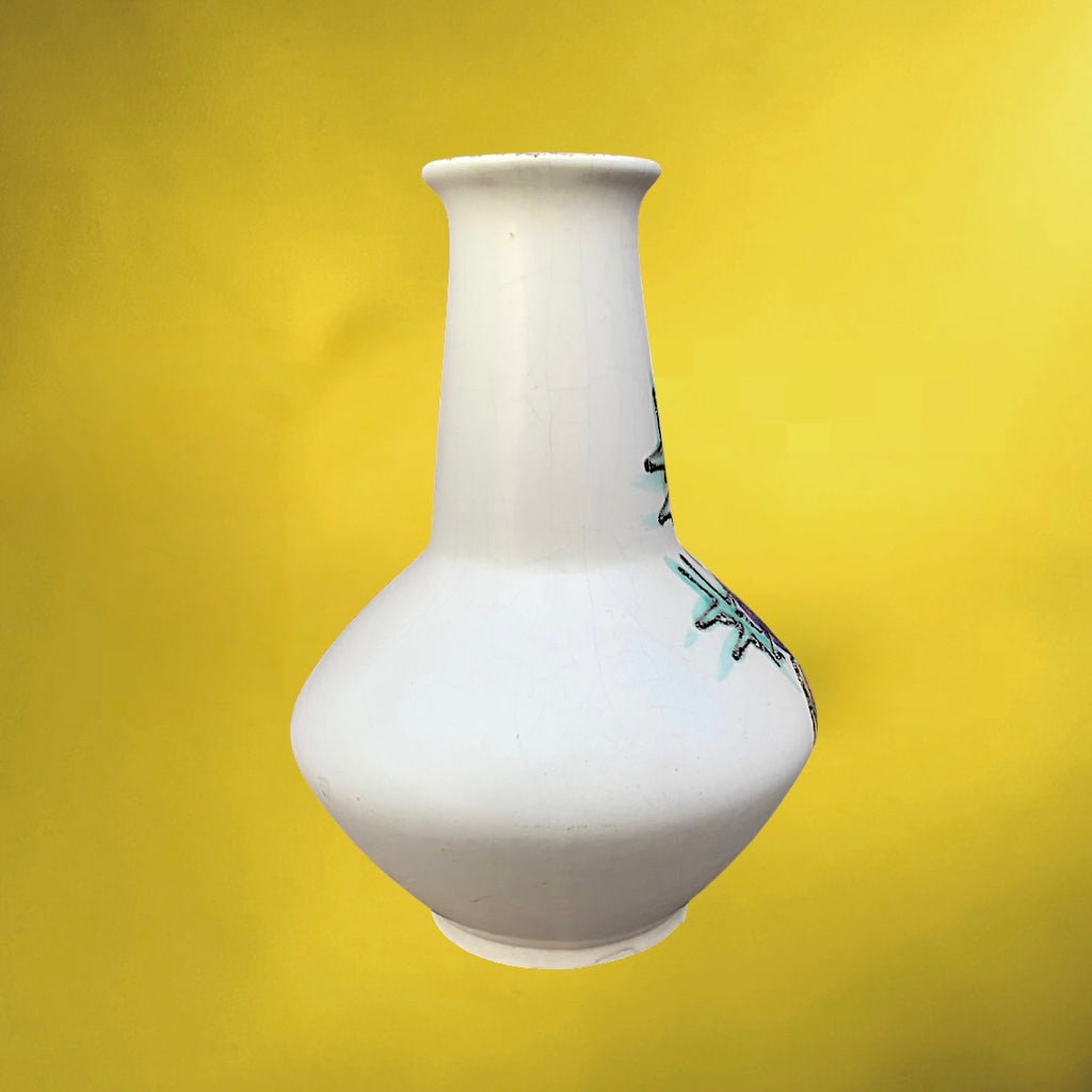 Vase Carstens Tönnieshof en Céramique Décor Abstrait  Années 60 - West Germany