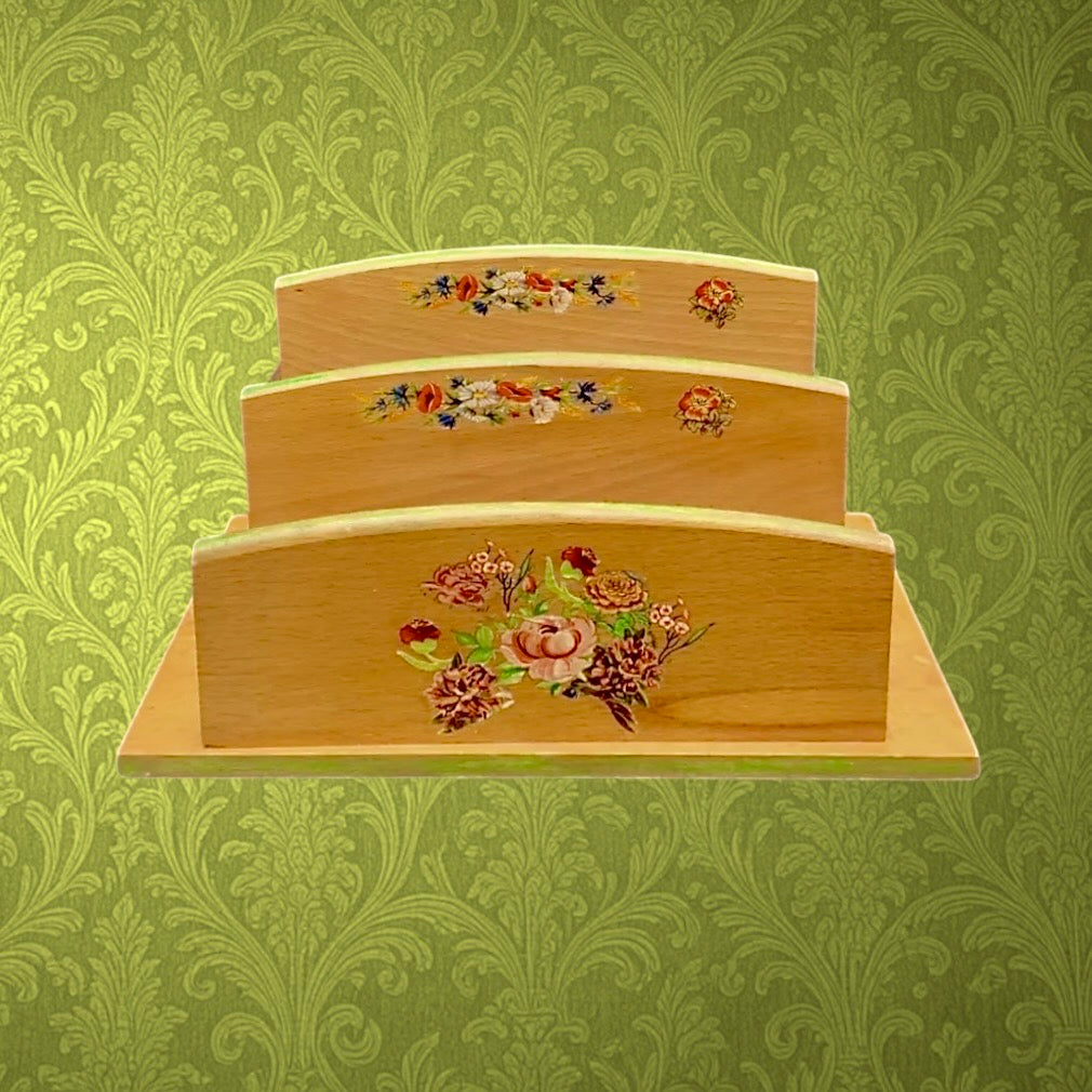 porte-courrier-bois-fleuri-annees60