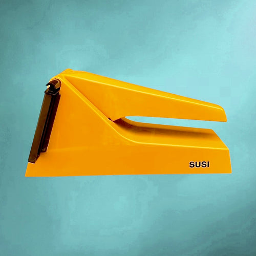 Ancien Coupe-Frites Susi 543 Suisse Orange Space Age Boîte d'’Origine - Années 70