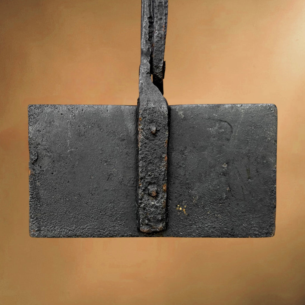Ancien Gaufrier en Fonte Longs Manches Artisanal -  Début XXe