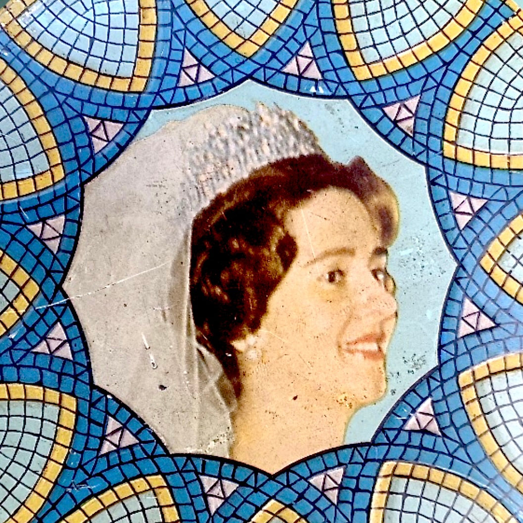 Duo de Boîtes Anciennes Le Vrai Sirop De Liège Roi Baudouin Reine Fabiola - Années 60