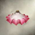 abat-jour-verre-rose-ondule-plafonnier-ancien