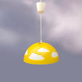 suspension-ikea-jaune-nuages-henrik-preutz-annees2000