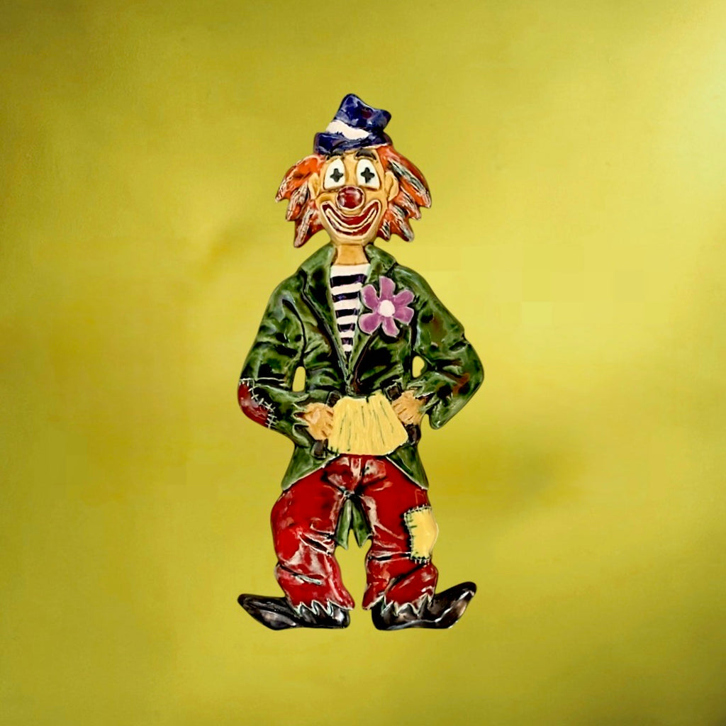 plaque-murale-clown-amphora-yann-ceramique-annees60