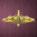 encrier-double-laiton-style-napoleonIII