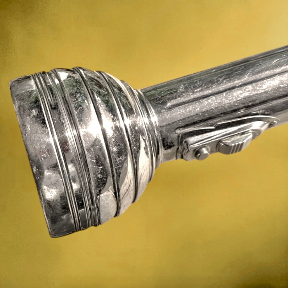 Lampe Torche Winchester en Métal Chromé - Lampe de Poche Ancienne - Années 60