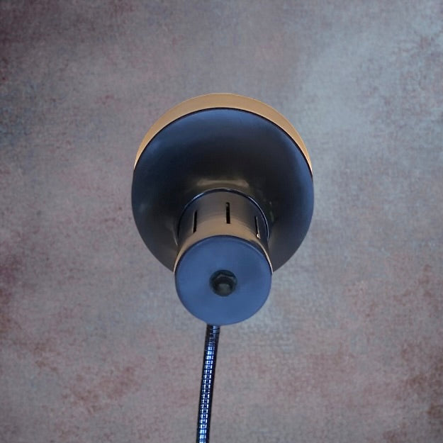 Lampe d’Appoint Veneta Lumi Aluminium Chromé Flexible Italie - Années 70