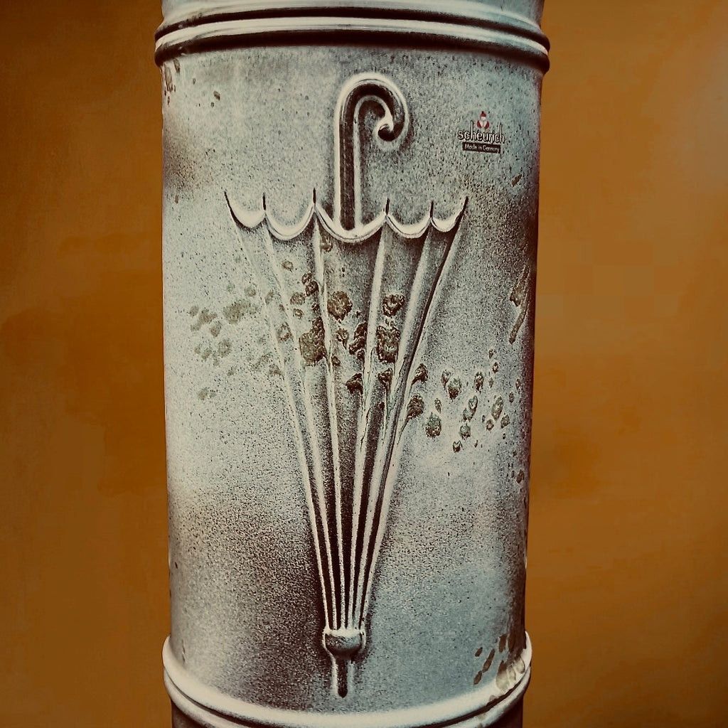 Porte-Parapluie Scheurich 250-45 en Céramique Vernissée West Germany – Années 60 70