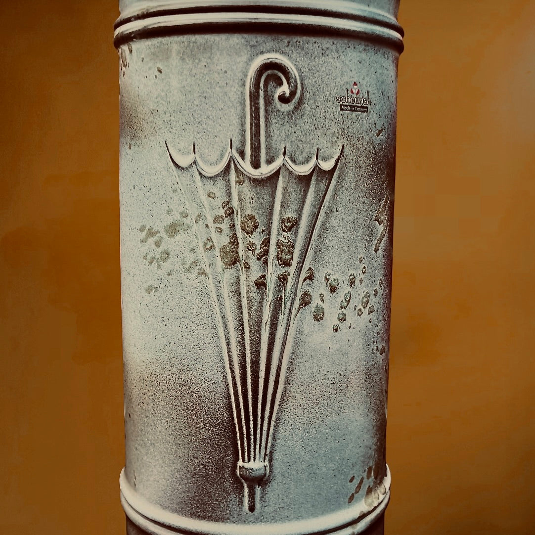 Porte-Parapluie Scheurich 250-45 en Céramique Vernissée West Germany – Années 60 70