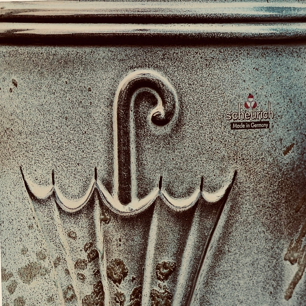 Porte-Parapluie Scheurich 250-45 en Céramique Vernissée West Germany – Années 60 70
