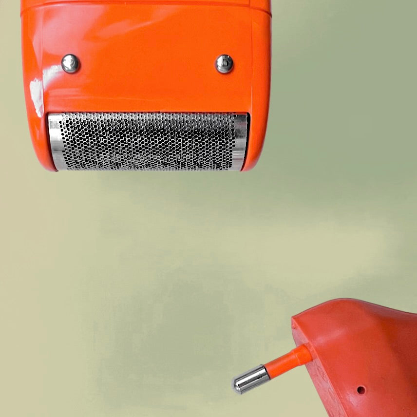 Rasoir Électrique Lady Braun Orange avec Étui et Boîte d’Origine - 1977