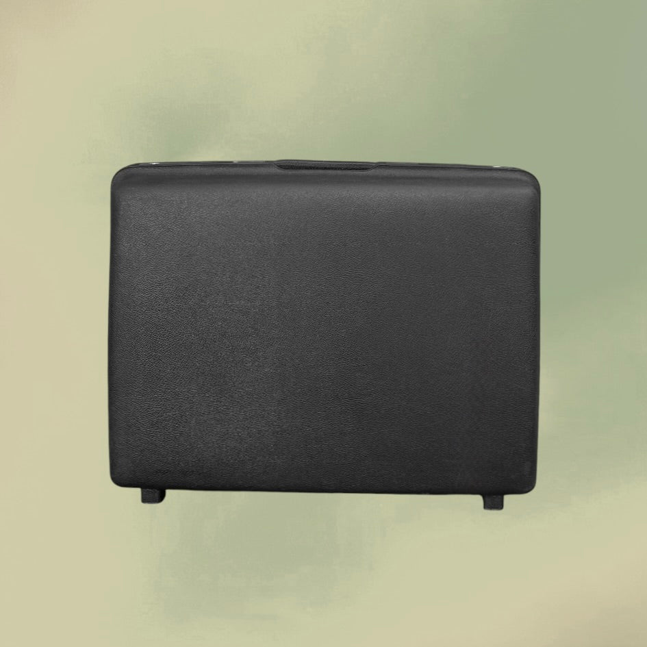Valise Samsonite Saturn Noire Made in Belgium avec Clés et Étiquette Sabena - Années 70