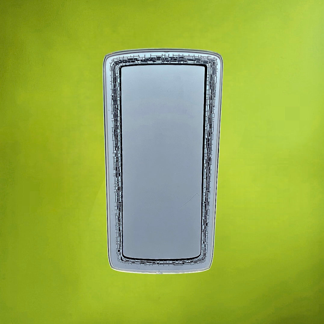 Grand Miroir Graphique De Forme Libre Décor Géométrique – Années 50