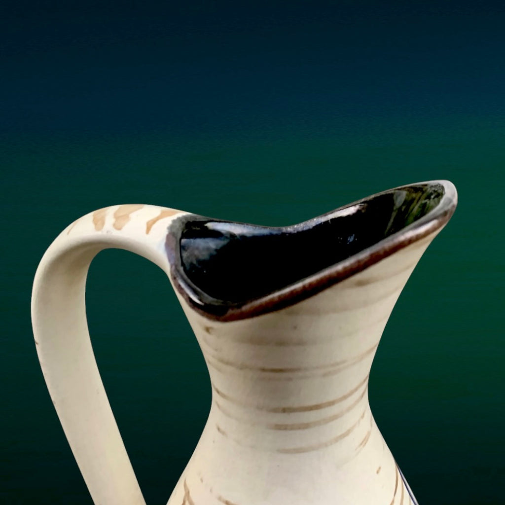 Petit Vase Cruche Scheurich Europ Linie Heinz Siery 274-21 Céramique Moderniste - Années 50 60