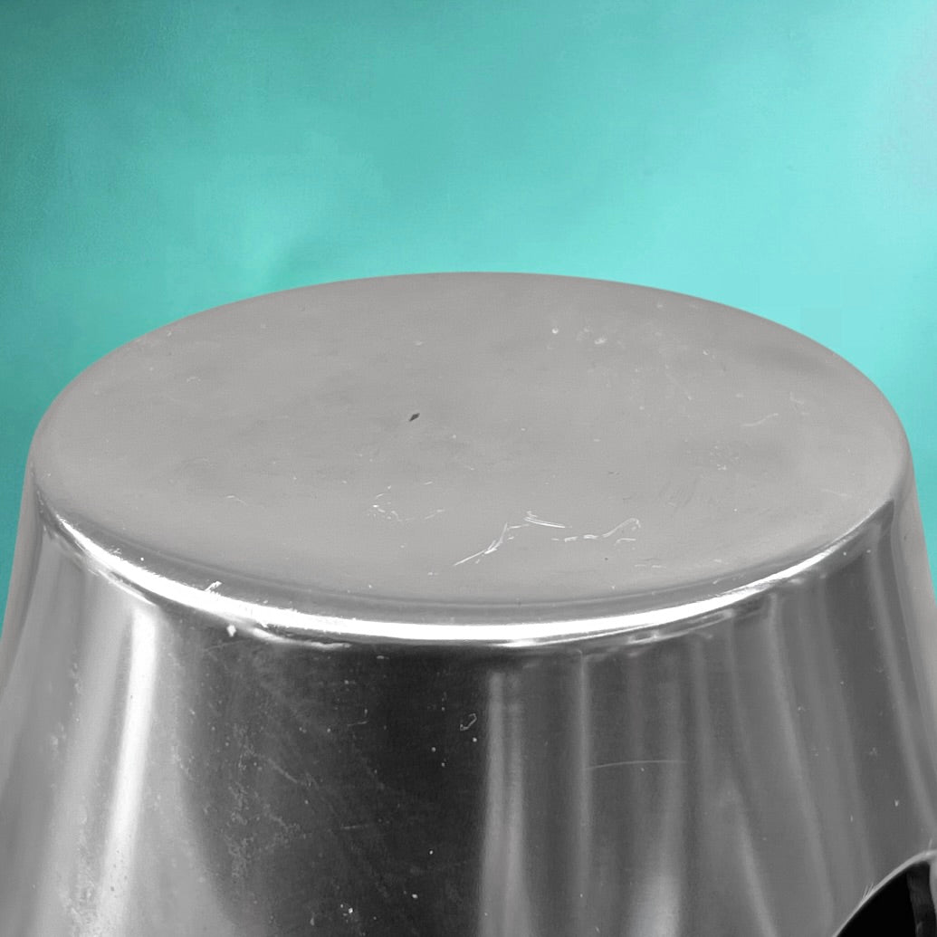 Théière Isotherme Melitta en Céramique Blanche et Aluminium – Années 60