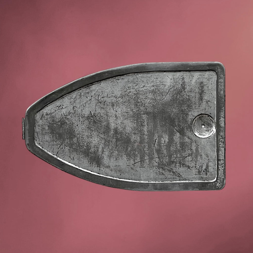 Ancien Perforateur de Bureau Soennecken 20 en Métal Laqué Noir – Années 40 50