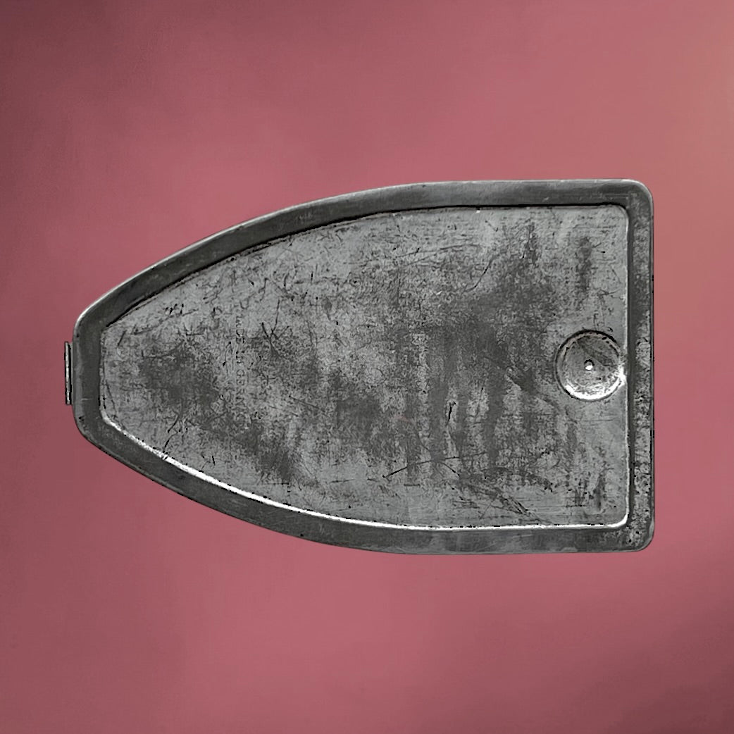 Ancien Perforateur de Bureau Soennecken 20 en Métal Laqué Noir – Années 40 50