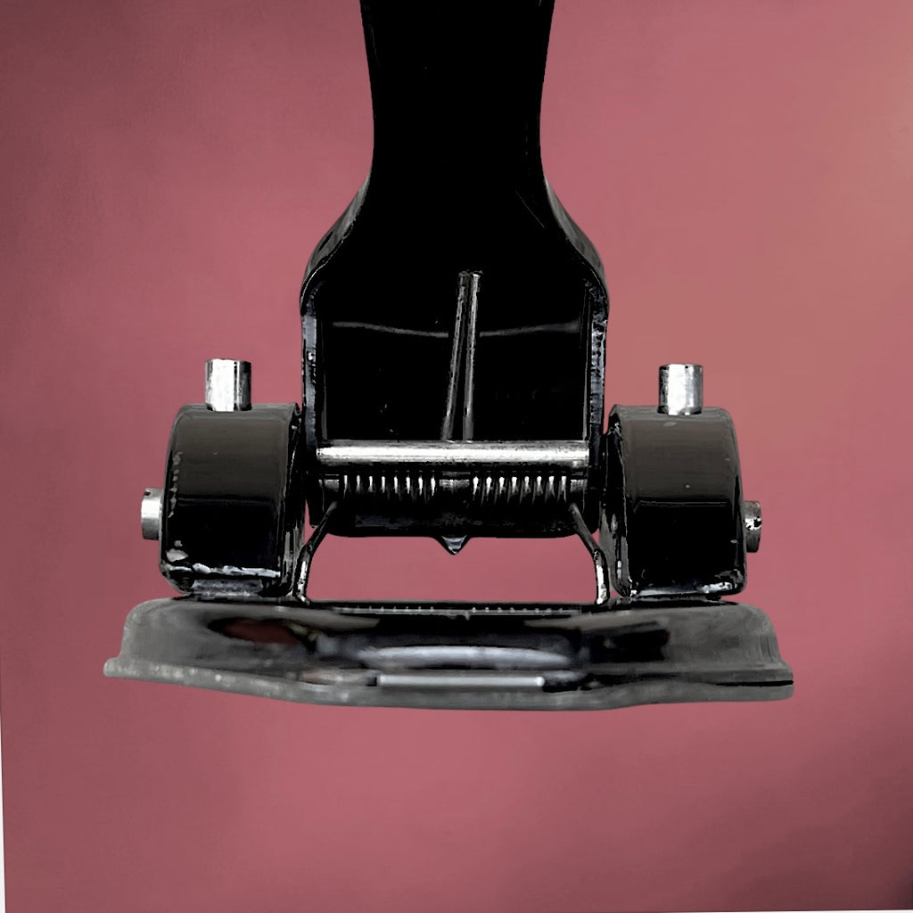 Ancien Perforateur de Bureau Soennecken 20 en Métal Laqué Noir – Années 40 50