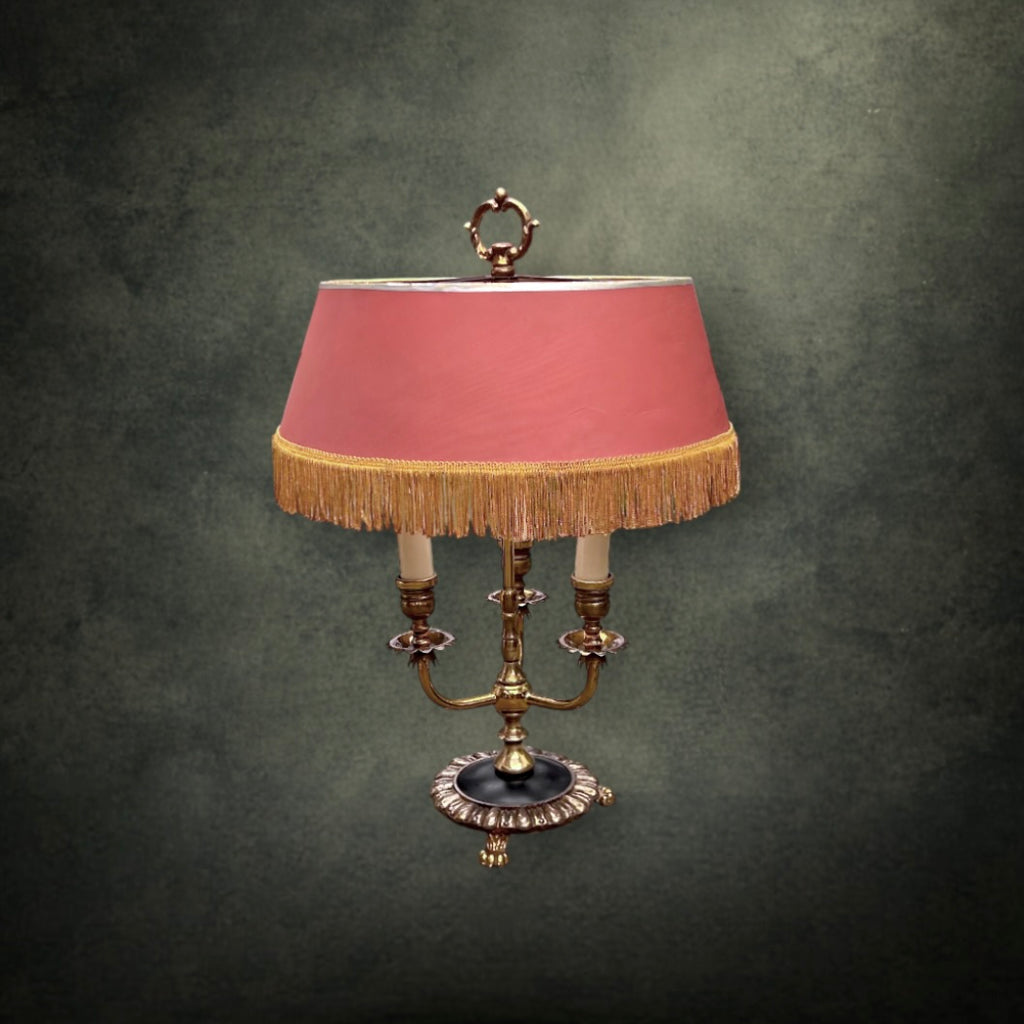 lampe-bouillotte-metal-dore-trois-feux-abat-jour-franges