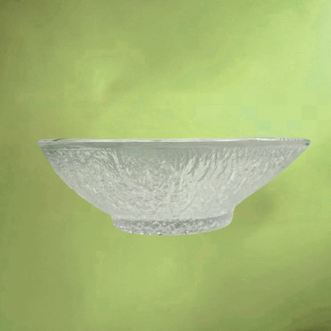 Lot de 8 Coupes à Avocat en Verre Texturé Italien Boîtes d’Origine – Années 70