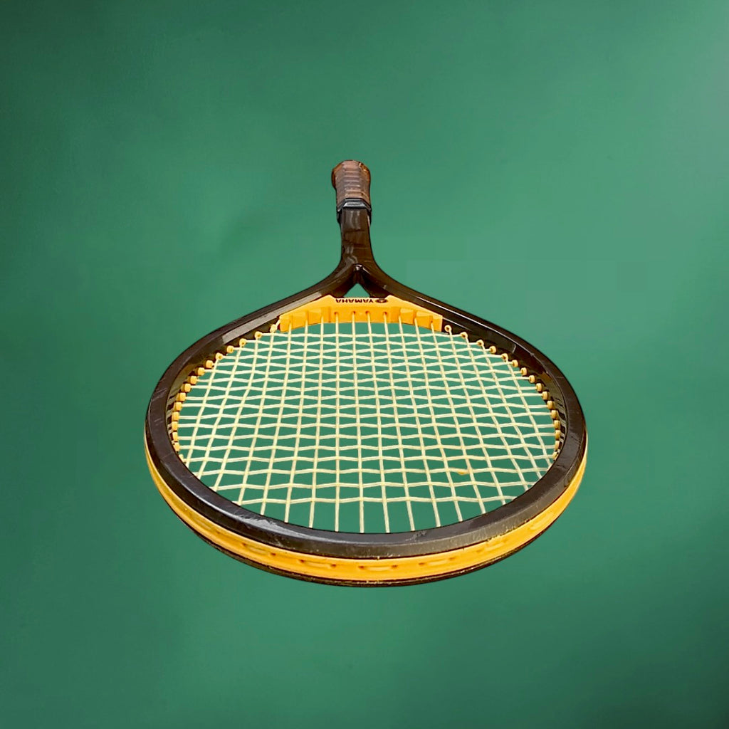 Raquette de Tennis Vintage Yamaha YFG 50 en Fibre de Verre avec Housse – Années 70 80