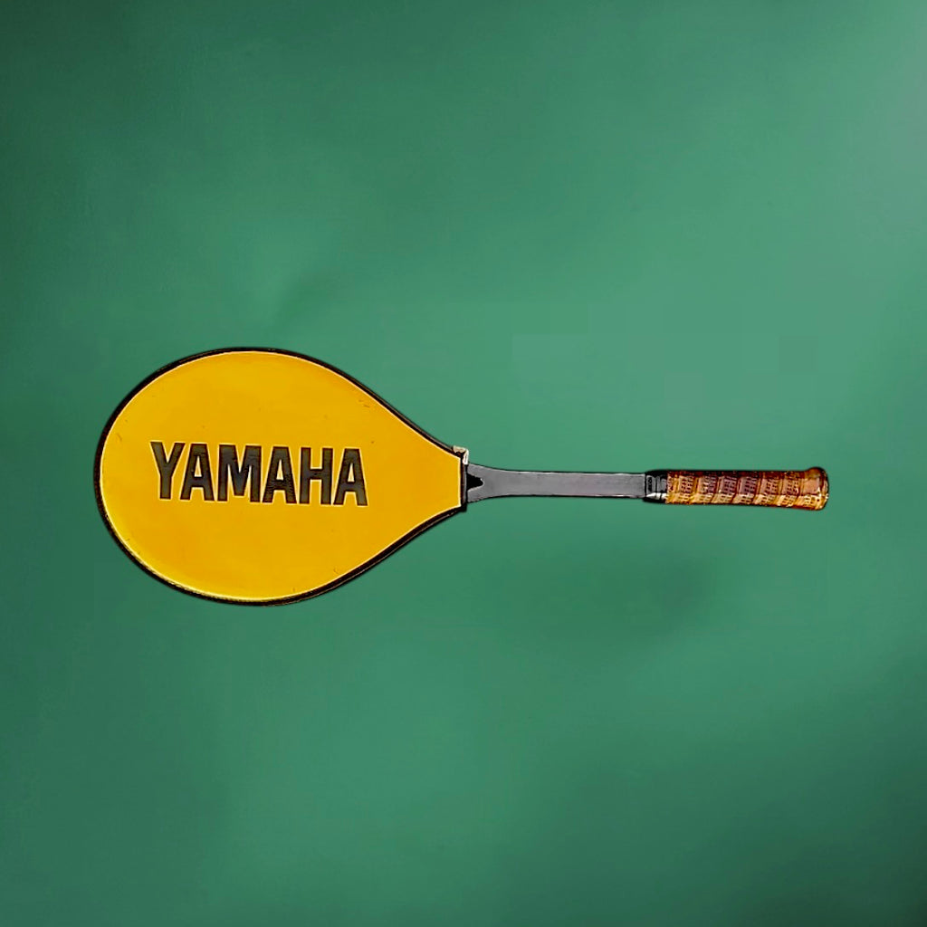 Raquette de Tennis Vintage Yamaha YFG 50 en Fibre de Verre avec Housse – Années 70 80