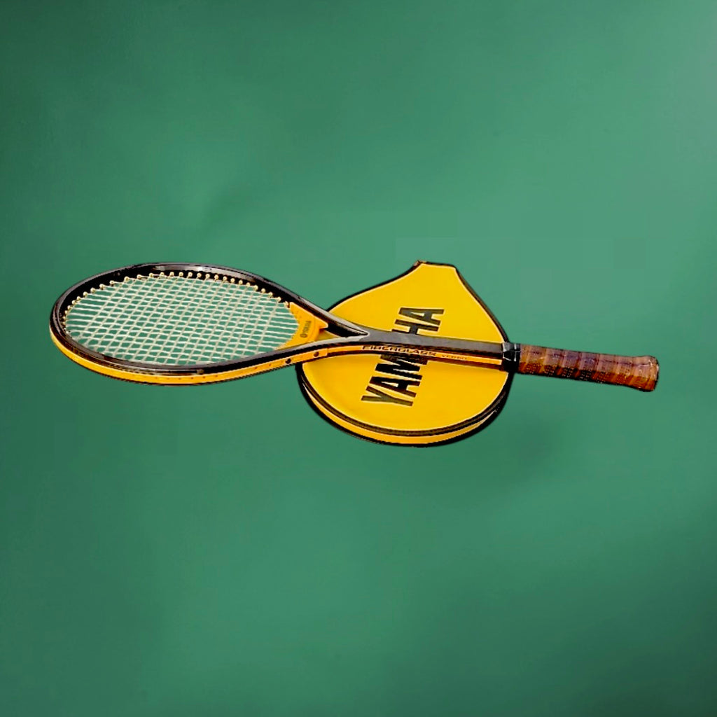 raquette-tennis-vintage-yamaha-yfg50-fibre-verre-housse-annees70-80
