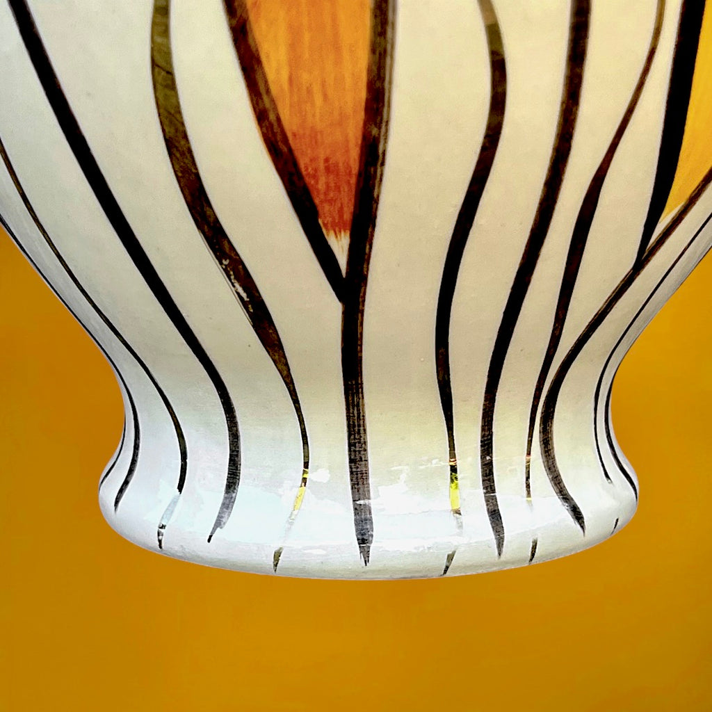 Pichet Vase Bay Keramik 291-30 Décor Brasil Attribué à Bodo Mans – West Germany - Années 50