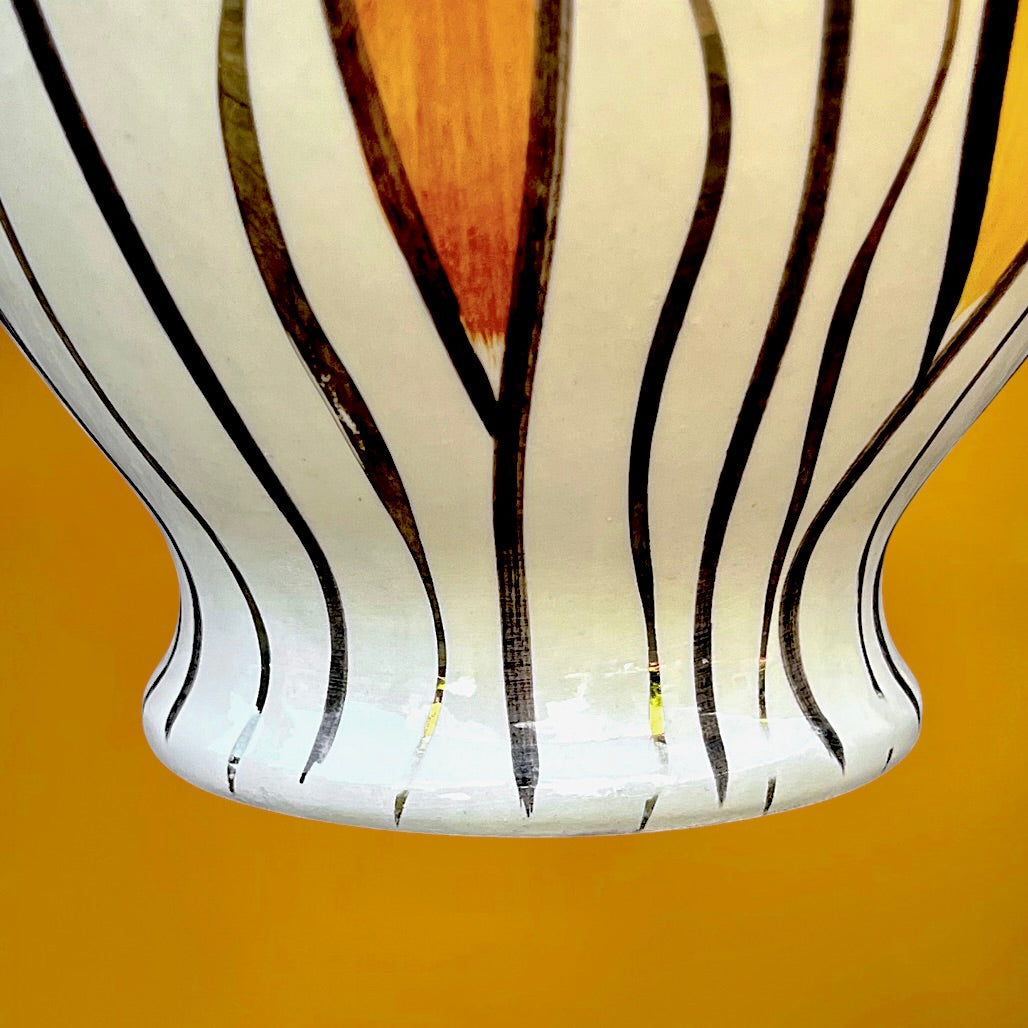 Pichet Vase Bay Keramik 291-30 Décor Brasil Attribué à Bodo Mans – West Germany - Années 50