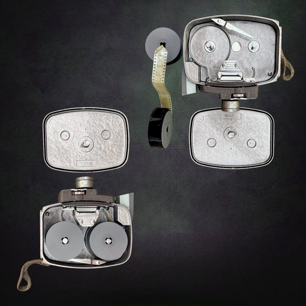 Caméra 8 mm Vintage Keystone Twenty K avec Étui Cuir – Années 50