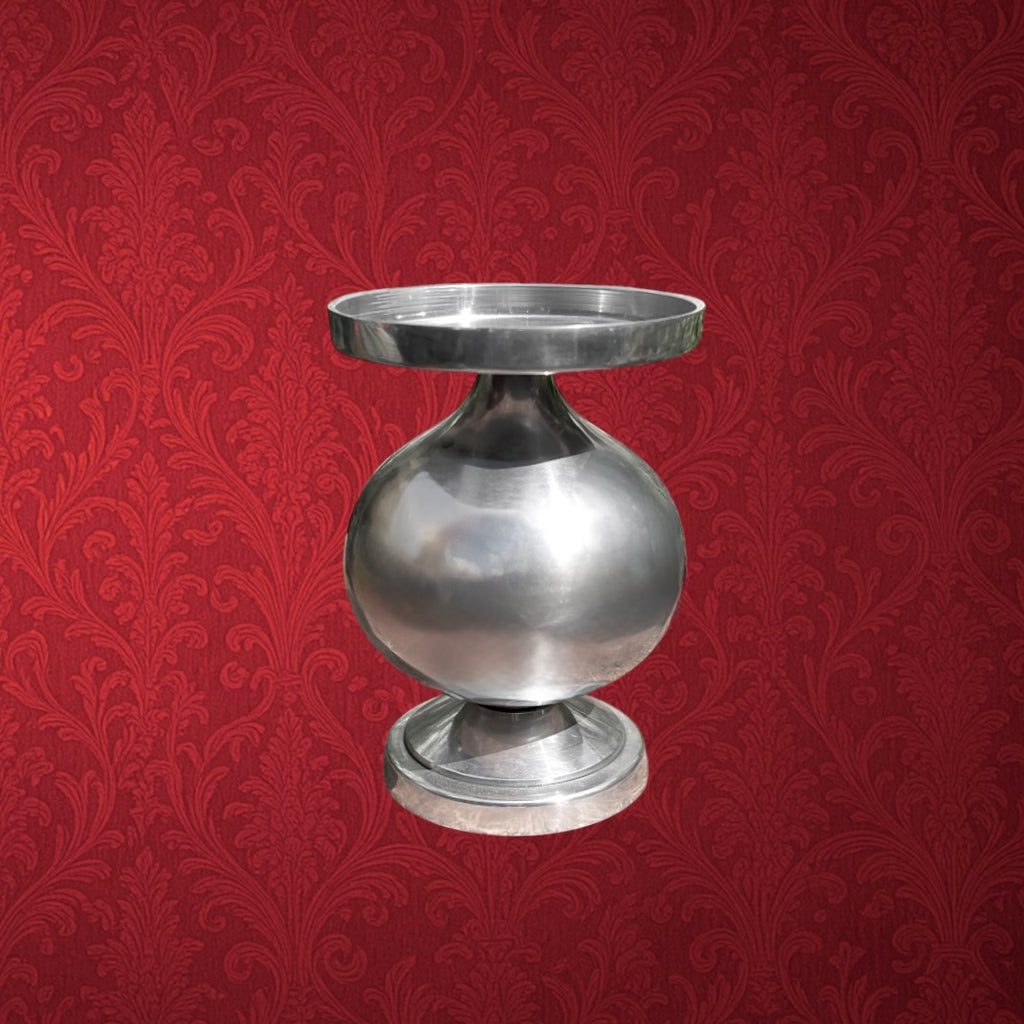 bougeoir-space-age-aluminium-boule-annees70