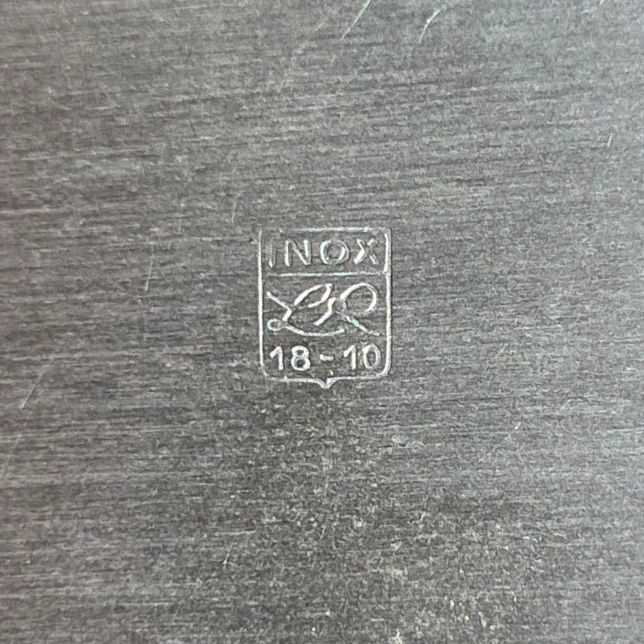 Seau à Champagne Létang & Rémy en Inox 18-10 Poignées Stylisées – Années 70