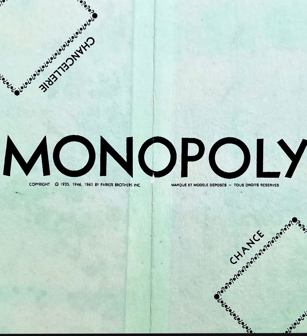 Monopoly De Luxe Deska Version Belge Francophone Complet - Années 60
