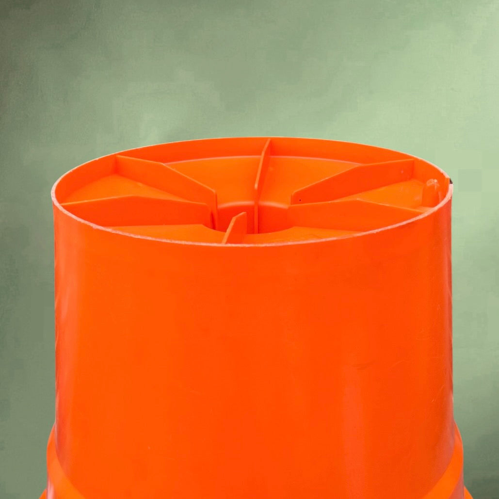 Essoreuse à Salade Professionnelle Dynamic E20 Orange 20 Litres - Années 90