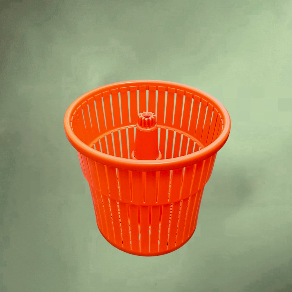 Essoreuse à Salade Professionnelle Dynamic E20 Orange 20 Litres - Années 90
