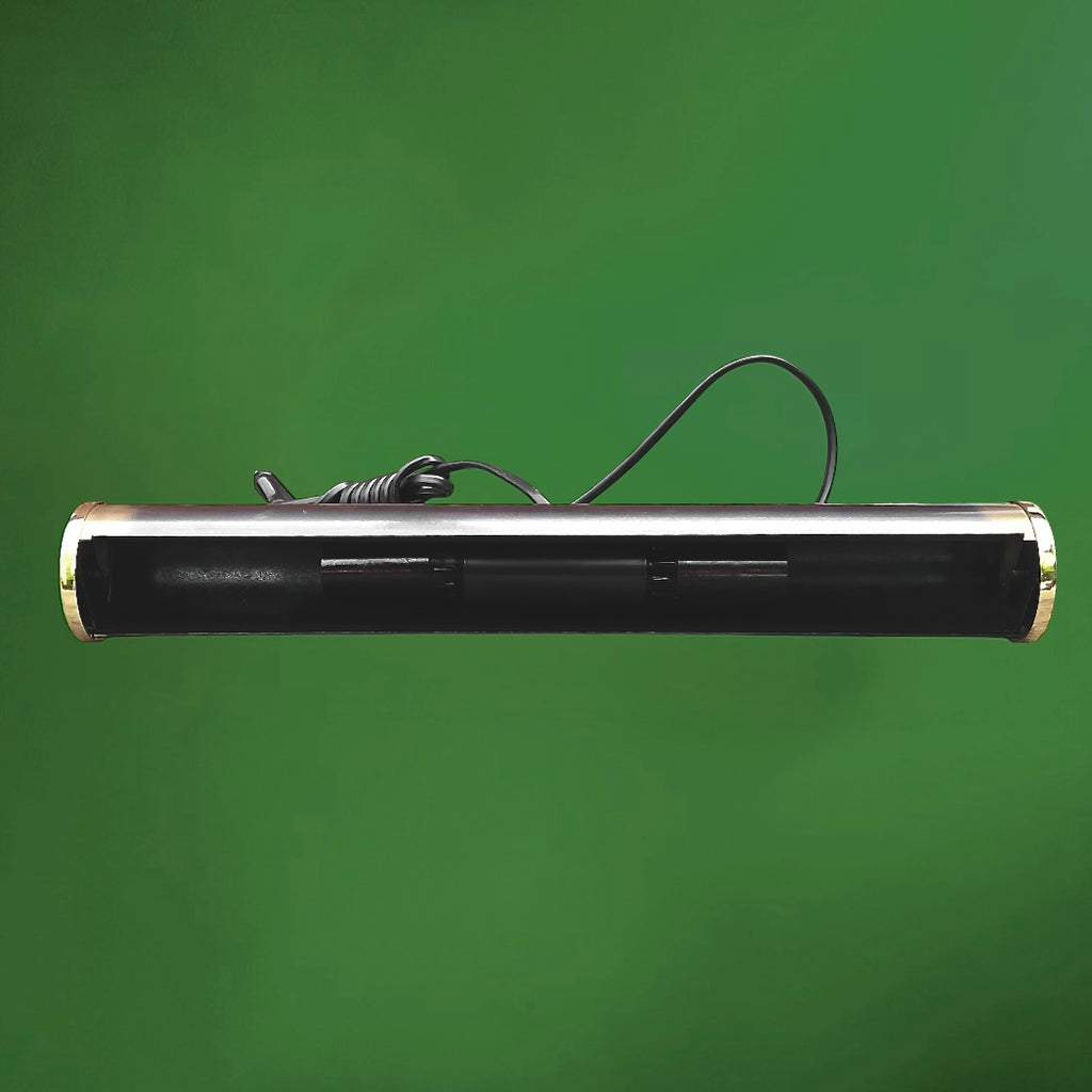 Lampe de Tableau Massive en Métal Doré et Bronze - Années 70-80