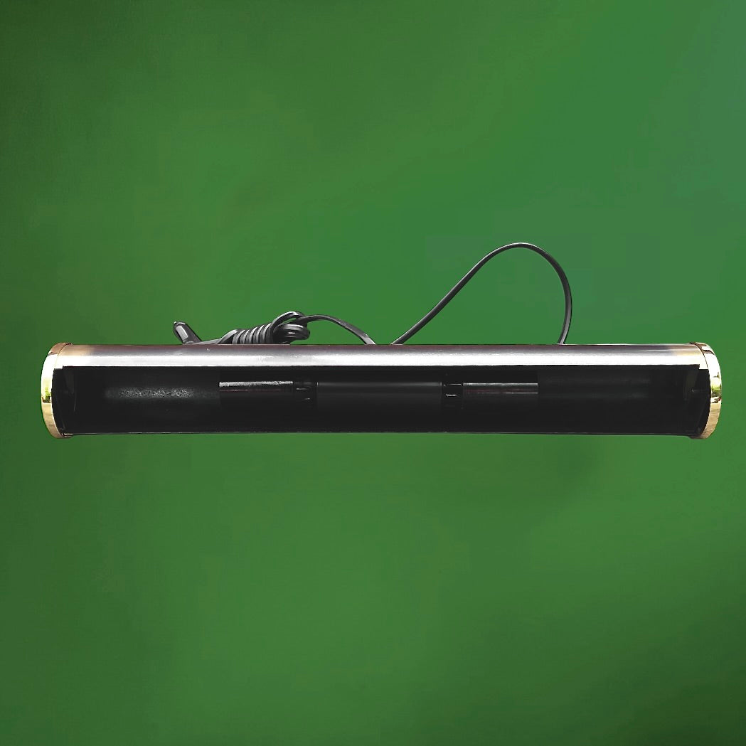 Lampe de Tableau Massive en Métal Doré et Bronze - Années 70-80
