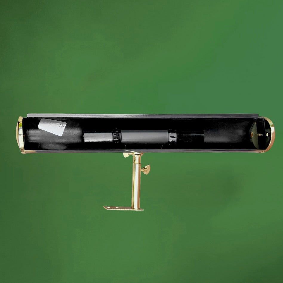 Lampe de Tableau Massive en Métal Doré et Bronze - Années 70-80