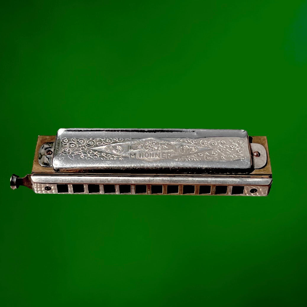 Harmonica Chromatique M. Hohner Super Chromonica n° 270 avec Boîte - Années 30