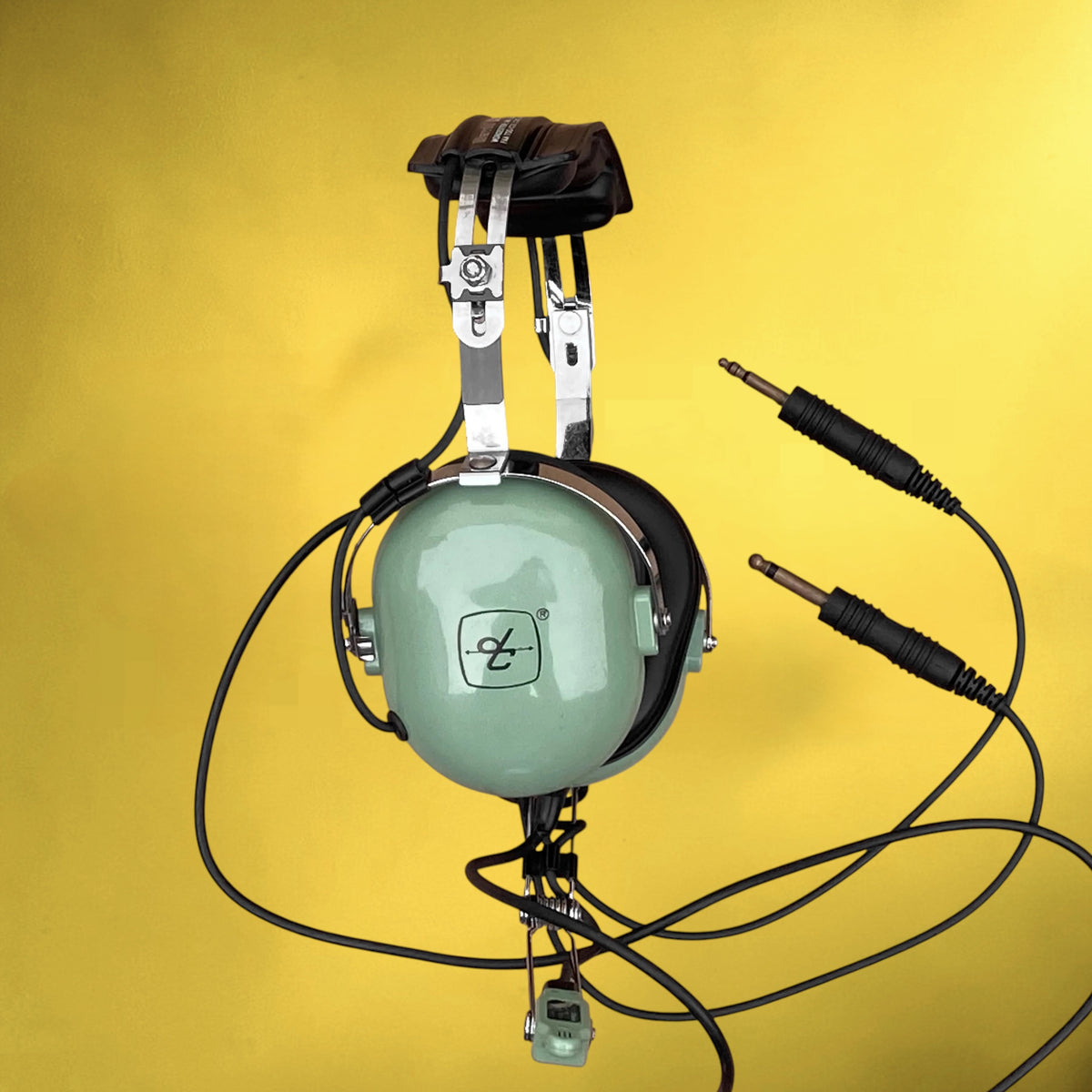 Casque Pilote David Clark H10-40 avec Microphone M-4 – USA - Années 80