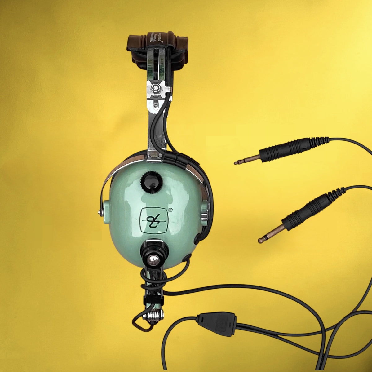 Casque Pilote David Clark H10-40 avec Microphone M-4 – USA - Années 80