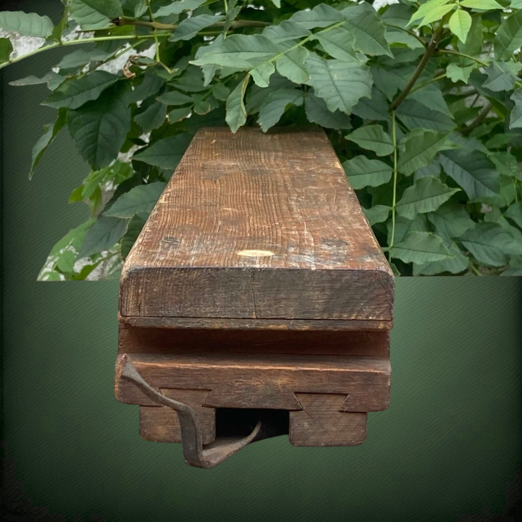 Ancien Moule à Cigares en Bois S.A. Ficus Bruxelles – Début 1900